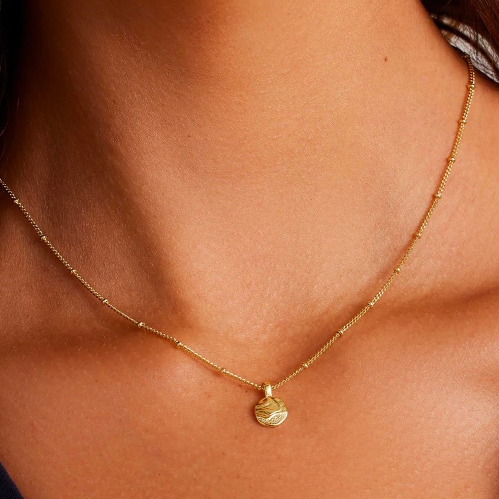 Gorjana Shorebreak Necklace in Gold
